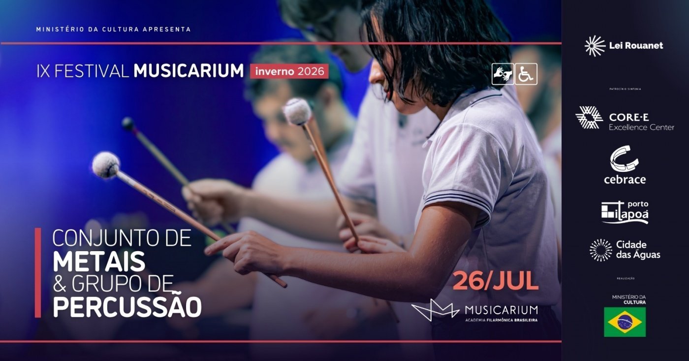 IX Festival Musicarium - Conjunto de Metais & Grupo de Percussão